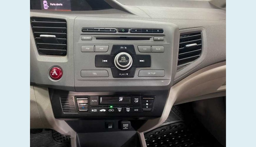 HONDA CIVIC NEW LXS 1.8 16V I-VTEC (FLEX) - PRETO - 2014 Foto 10 (Grande)