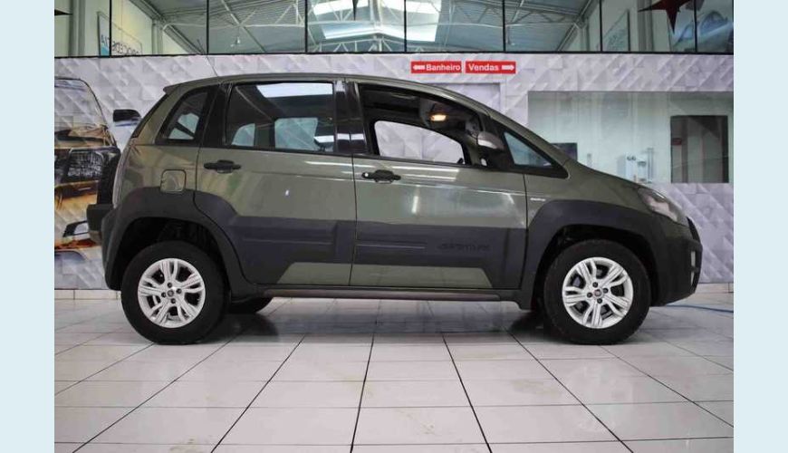 FIAT IDEA ADVENTURE 1.8 16V E.TORQ (FLEX) - VERDE - 2013 Foto 10 (Grande)
