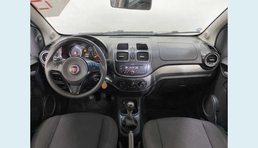 FIAT GRAND SIENA EVO ATTRACTIVE 1.4 8V (FLEX) - BEGE - 2013 Foto 10 (Grande)