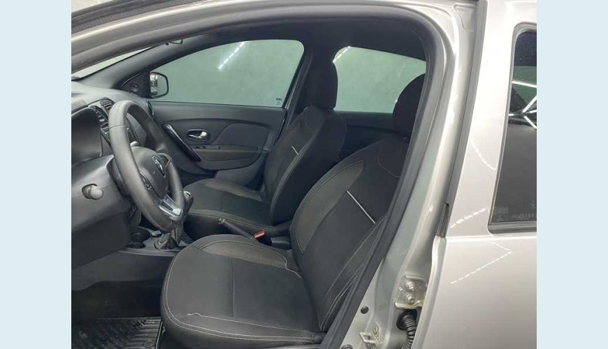 RENAULT LOGAN ZEN 1.0 12V SCE (FLEX) - PRATA - 2020 Foto 10 (Grande)