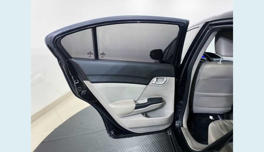 HONDA CIVIC LXR 2.0 I-VTEC (AUT) (FLEX) - PRETO - 2015 Foto 10 (Grande)