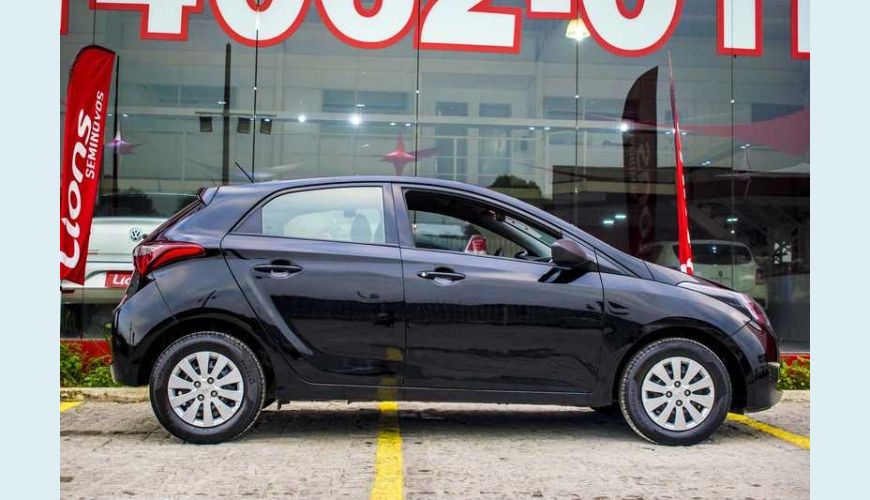 HYUNDAI HB 20 1.0 UNIQUE (FLEX) - PRETO - 2019 Foto 10 (Grande)