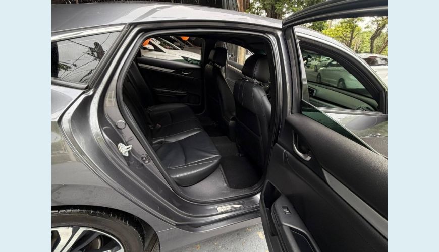 HONDA CIVIC SEDAN EXL 2.0 FLEX 16V AUT.4P - CINZA - 2019 Foto 10 (Grande)