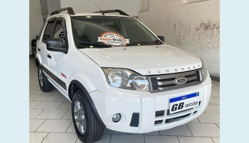 FORD ECOSPORT FREESTYLE 1.6 16V FLEX 5P - BRANCO - 2012 Foto 10 (Grande)