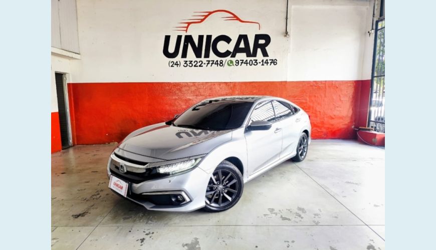 HONDA CIVIC FLEX AUT. 4P - PRATA - 2021 Foto 10 (Grande)