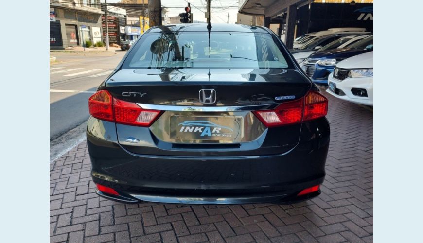 HONDA CITY FLEX AUT. 4P - MARROM - 2015 Foto 10 (Grande)