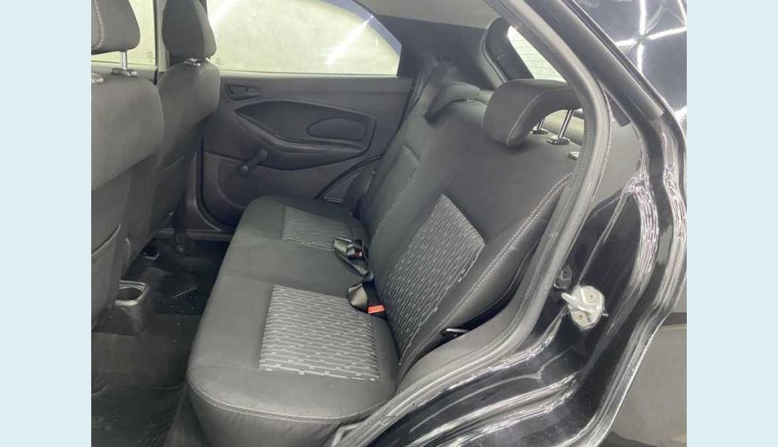 FORD KA SE PLUS 1.0 FLEX MANUAL 4P - PRETO - 2015 Foto 10 (Grande)