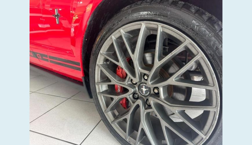 FORD MUSTANG COUPE 3.7 V6 MANUAL 2P - VERMELHO - 2008 Foto 10 (Grande)
