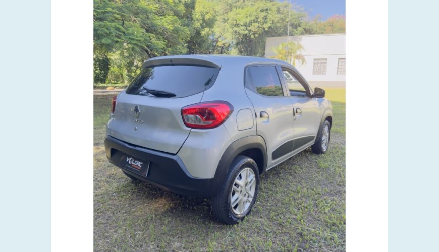RENAULT KWID FLEX MANUAL 4P - PRATA - 2019 Foto 10 (Grande)