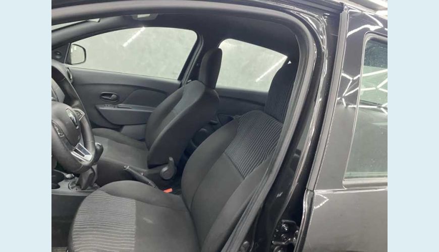 RENAULT LOGAN LIFE 1.0 12V FLEX MANUAL 4P - PRETO - 2021 Foto 10 (Grande)