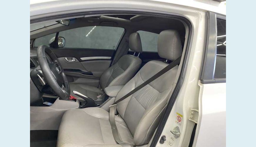HONDA CIVIC EXR 2.0 I-VTEC FLEX AUT. 4P - BRANCO - 2014 Foto 10 (Grande)