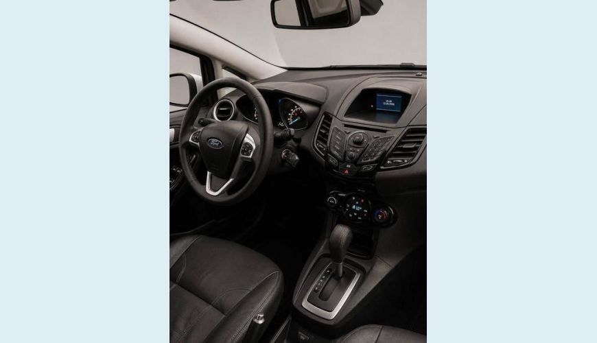 FORD FIESTA TITANIUM 1.6 FLEX AUT. 4P - BRANCO - 2014 Foto 10 (Grande)