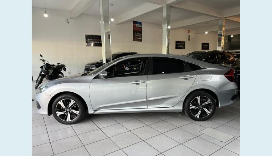 HONDA CIVIC EX 2.0 FLEX MANUAL 4P - PRATA - 2019 Foto 10 (Grande)