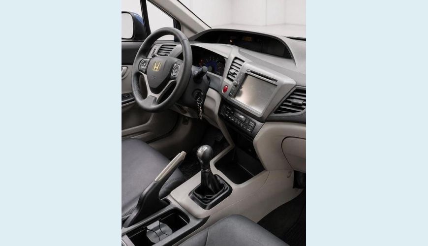 HONDA CIVIC LXS 1.8 FLEX MANUAL 4P - AZUL - 2013 Foto 10 (Grande)