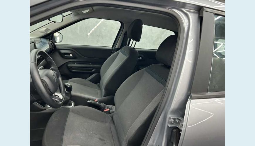 CITROËN C3 FEEL 1.0 FLEX MANUAL 4P - CINZA - 2023 Foto 10 (Grande)