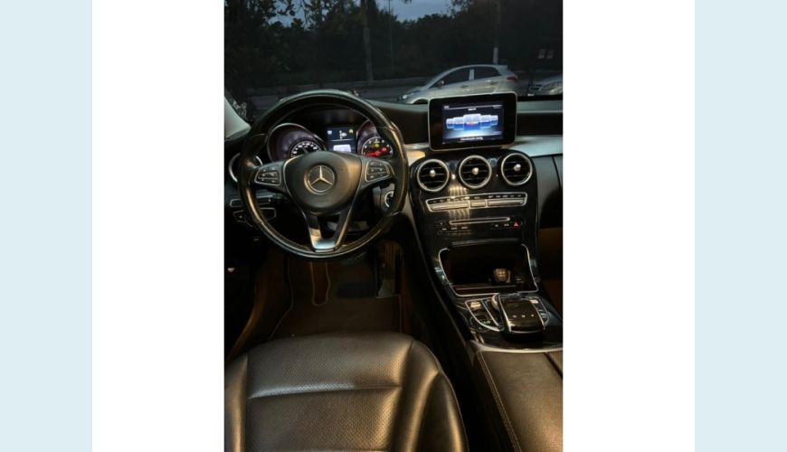 MERCEDES-BENZ C 180 AUT. 5P - PRETO - 2015 Foto 10 (Grande)