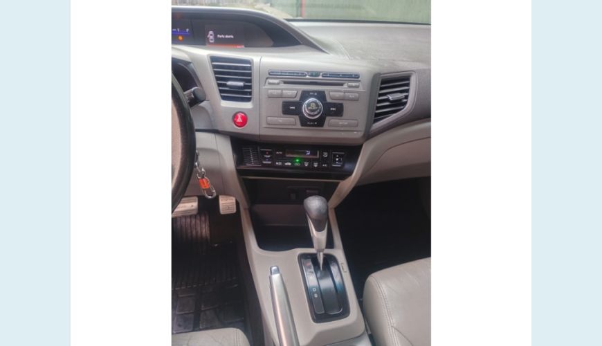 HONDA CIVIC FLEX AUT. 4P - PRATA - 2014 Foto 10 (Grande)