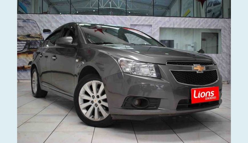 CHEVROLET CRUZE LTZ 1.8 16V ECOTEC FLEX AUT. 4P - CINZA - 2014 Foto 10 (Grande)