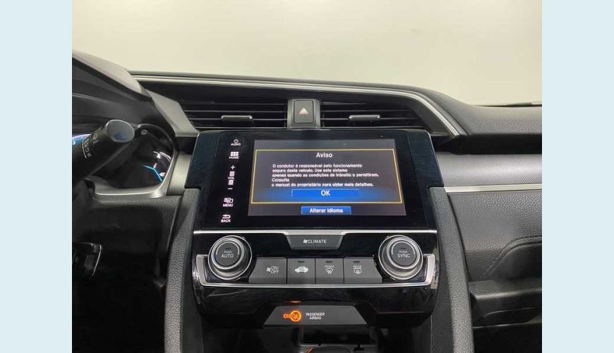HONDA CIVIC EXL 2.0 I-VTEC FLEX AUT. 4P - PRETO - 2017 Foto 10 (Grande)