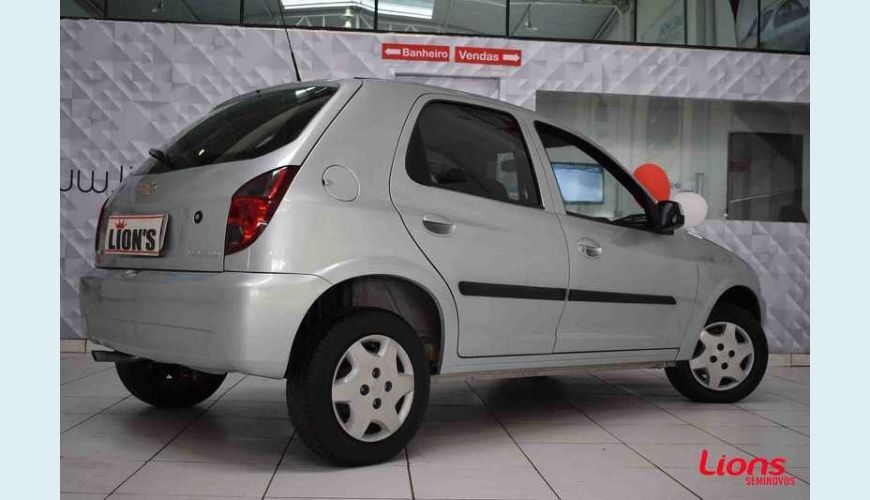 CHEVROLET CELTA LT 1.0 FLEX MANUAL 4P - PRATA - 2012 Foto 10 (Grande)