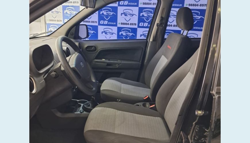FORD FORD ECOSPORT XLS FREESTYLE 1.6 FLEX 8V MANUAL 4P - PRETO - 2007 Foto 10 (Grande)