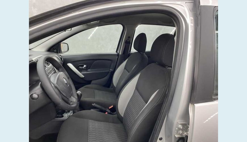 RENAULT RENAULT SANDERO EXPRESSION 1.0 12V FLEX MANUAL 4P - PRATA - 2019 Foto 10 (Grande)
