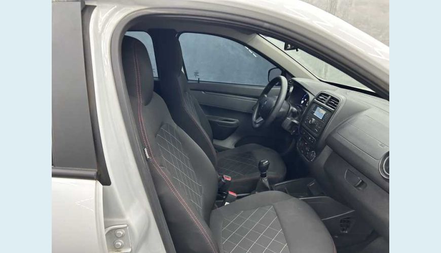 RENAULT RENAULT KWID ZEN 1.0 12V SCE FLEX MANUAL 4P - BRANCO - 2024 Foto 10 (Grande)