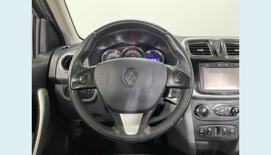 RENAULT LOGAN EXPRESSION 1.6 8V FLEX AUT. 4P - PRATA - 2017 Foto 10 (Grande)