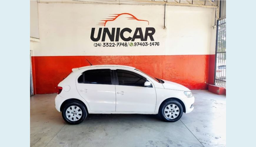 VOLKSWAGEN VOLKSWAGEN GOL FLEX MANUAL 5P - BRANCO - 2013 Foto 10 (Grande)