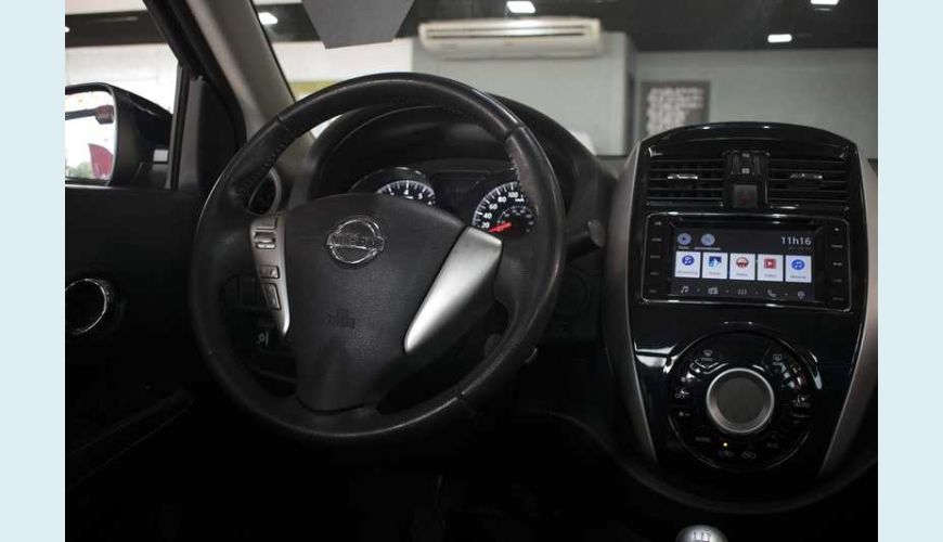 NISSAN VERSA SV 1.6 16V FLEX AUT. 4P - PRETO - 2018 Foto 10 (Grande)