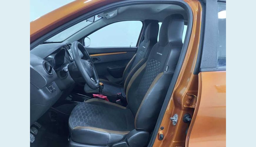 RENAULT KWID ZEN 1.0 12V FLEX MANUAL 4P - LARANJA - 2021 Foto 10 (Grande)
