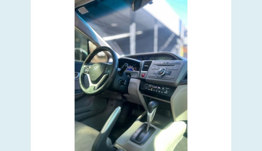 HONDA CIVIC FLEX AUT. 4P - CINZA - 2015 Foto 10 (Grande)