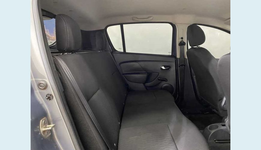 RENAULT SANDERO EXPRESSION 1.6 16V FLEX MANUAL 4P - CINZA - 2018 Foto 10 (Grande)