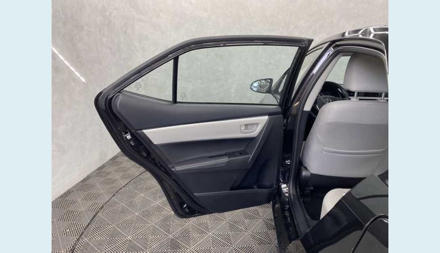 TOYOTA COROLLA GLI UPPER MULTI-DRIVE 1.8 FLEX AUT. 4P - PRETO - 2019 Foto 10 (Grande)