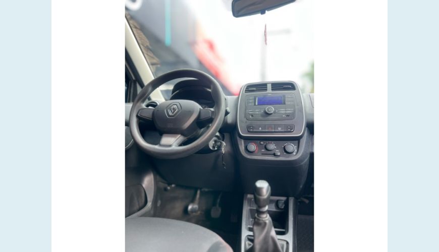 RENAULT RENAULT KWID FLEX MANUAL 4P - BRANCO - 2022 Foto 10 (Grande)