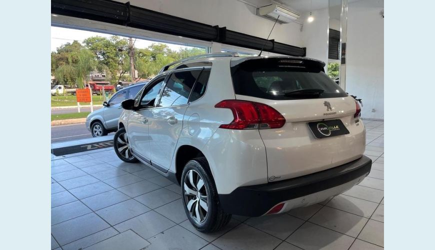 PEUGEOT 2008 GRIFFE 1.6 TURBO 16V FLEX MANUAL 4P - BRANCO - 2016 Foto 10 (Grande)