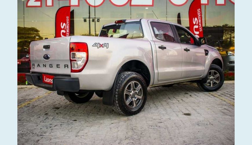 FORD FORD RANGER XLS CD 2.2 FLEX AUT. 4P - PRATA - 2017 Foto 10 (Grande)