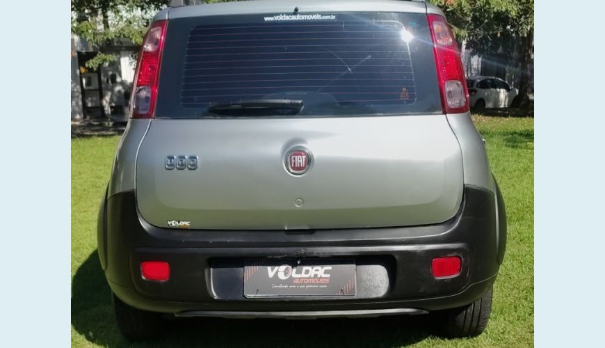 FIAT UNO FLEX MANUAL 5P - CINZA - 2011 Foto 10 (Grande)