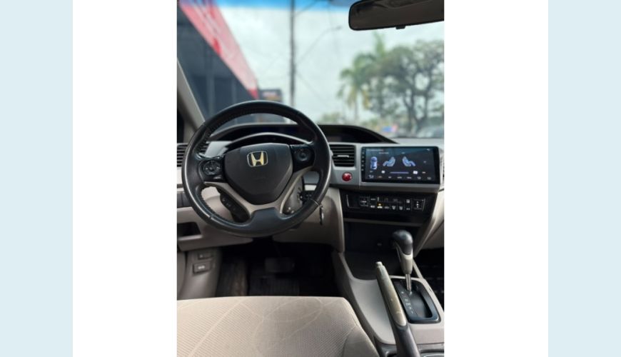 HONDA CIVIC FLEX AUT. 4P - PRATA - 2014 Foto 10 (Grande)