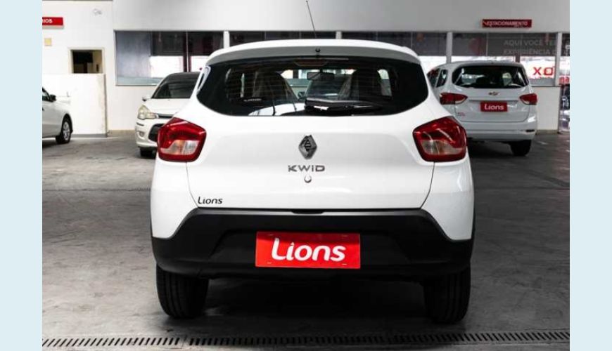 RENAULT KWID ZEN 1.0 12V FLEX MANUAL 4P - BRANCO - 2020 Foto 10 (Grande)