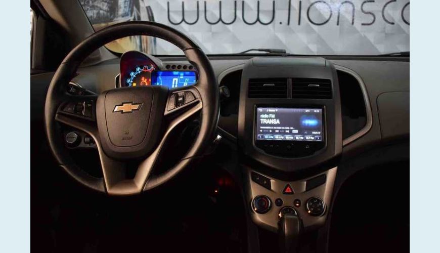 CHEVROLET SONIC LTZ 1.6 FLEX AUT. 4P - PRETO - 2014 Foto 10 (Grande)