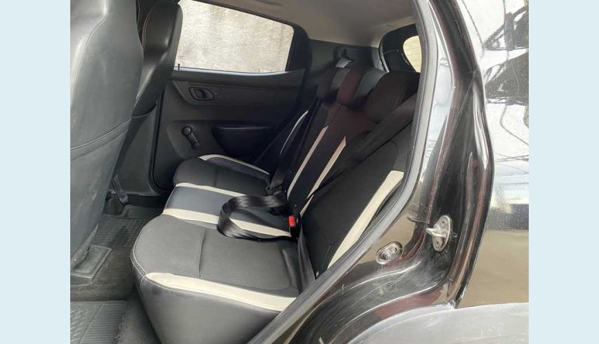 RENAULT KWID INTENSE 1.0 FLEX MANUAL 4P - PRETO - 2018 Foto 10 (Grande)