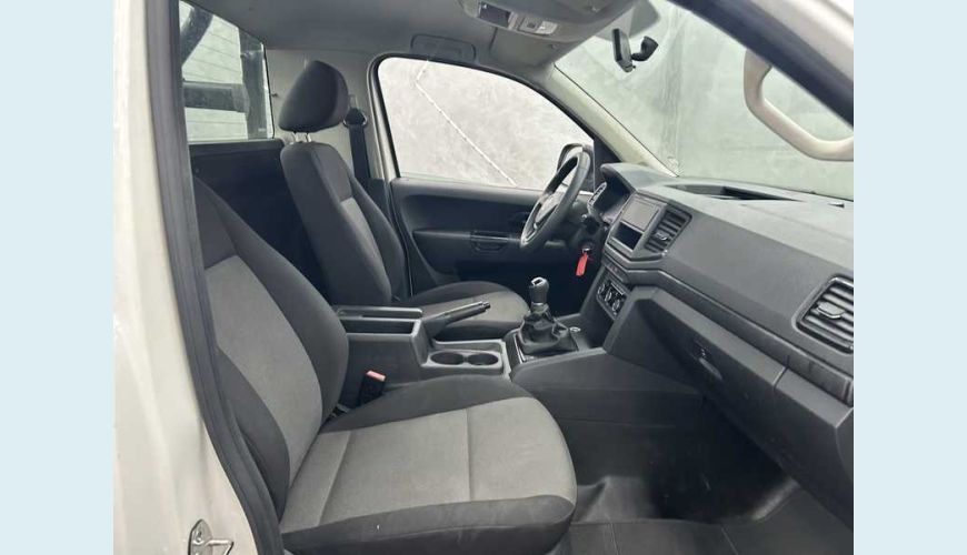 VOLKSWAGEN VOLKSWAGEN AMAROK S 2.0 TDI DIESEL MANUAL 2P - BRANCO - 2019 Foto 10 (Grande)