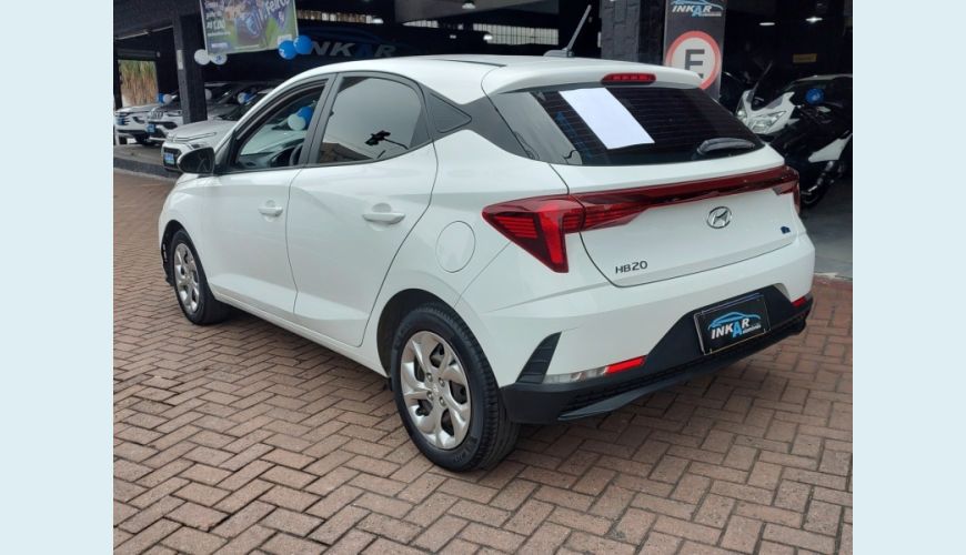 HYUNDAI HB 20 FLEX MANUAL 4P - BRANCO - 2024 Foto 10 (Grande)