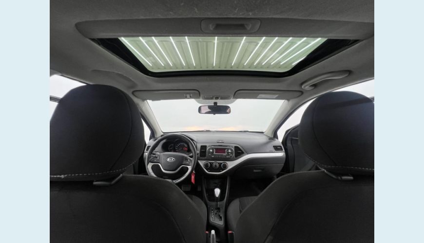 KIA PICANTO EX 1.0 FLEX AUT. 4P - PRETO - 2012 Foto 10 (Grande)