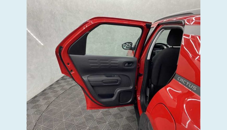 CITROËN CITROEN C4 CACTUS FEEL PACK 1.6 FLEX AUT. 4P - VERMELHO - 2022 Foto 10 (Grande)