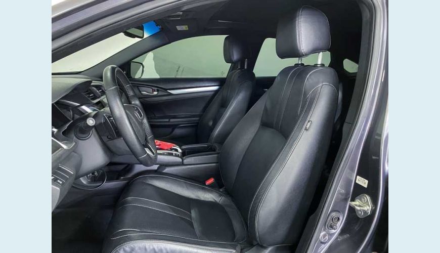 HONDA HONDA CIVIC TOURING 1.5 TURBO AUT. 4P - CINZA - 2019 Foto 10 (Grande)