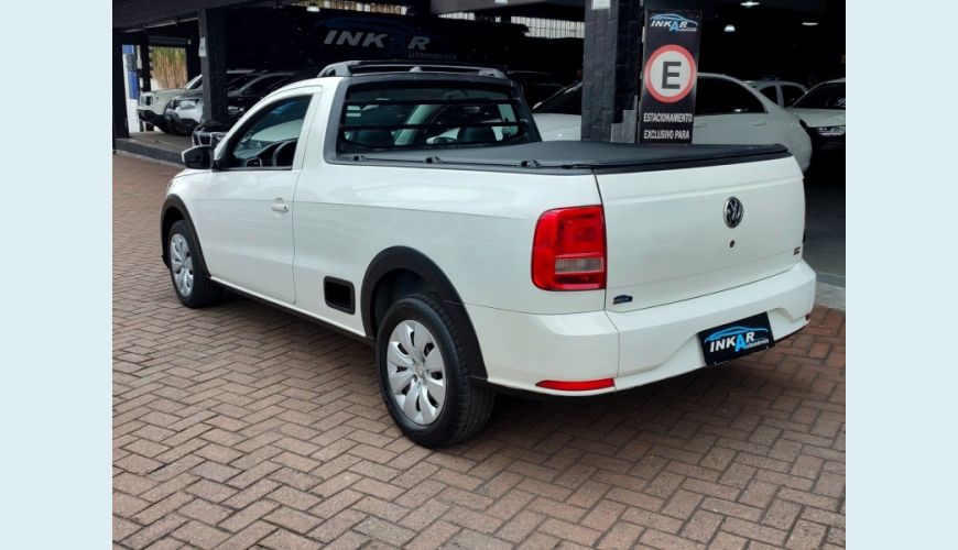 VOLKSWAGEN SAVEIRO FLEX MANUAL 4P - BRANCO - 2018 Foto 10 (Grande)