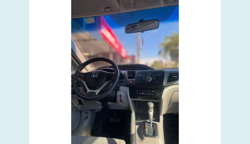 HONDA CIVIC FLEX AUT. 4P - PRATA - 2015 Foto 10 (Grande)