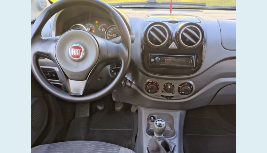 FIAT FIAT PALIO FLEX MANUAL 4P - BRANCO - 2014 Foto 10 (Grande)